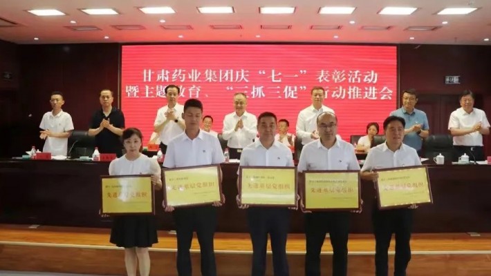 甘肅藥業(yè)集團科技創(chuàng)新研究院黨支部榮獲“先進基層黨組織”稱號！